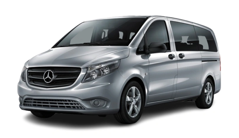 Mieten Sie einen Mercedes-Benz Vito (Schaltgetriebe, 2.0 L Benzin, 9 Sitze) auf Teneriffa