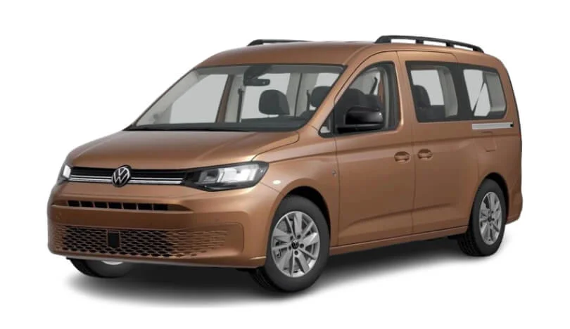 Mieten Sie einen VW Caddy Maxi (Schaltgetriebe, 2.0 L Diesel, 7 Sitze) auf La Palma