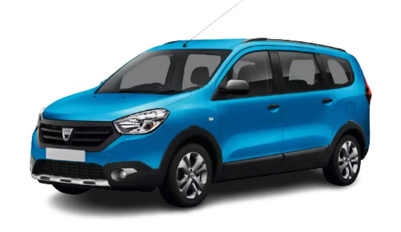 Mieten Sie einen Dacia Lodgy (Schaltgetriebe, 1.6 L Benzin, 7 Sitze) auf Lanzarote