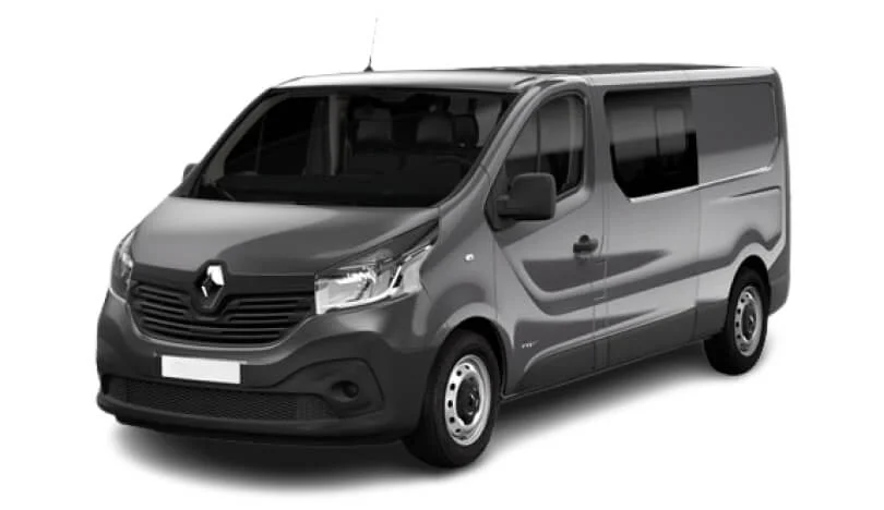 Mieten Sie einen Renault Trafic (Schaltgetriebe, 2.0 L Diesel, 9 Sitze) auf Teneriffa